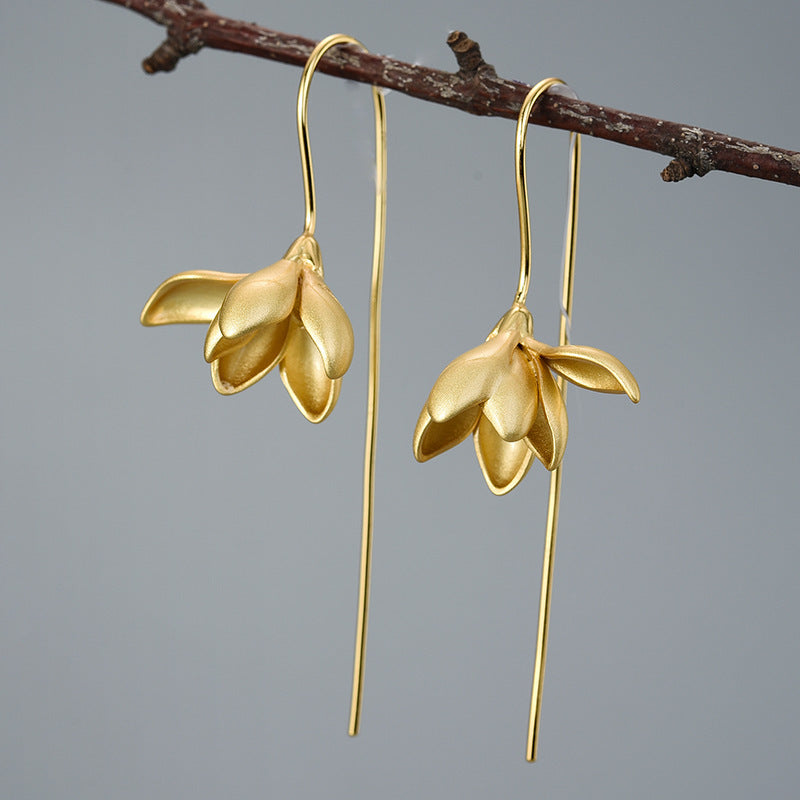 Small Melting Tears Love Blood Stud Earrings