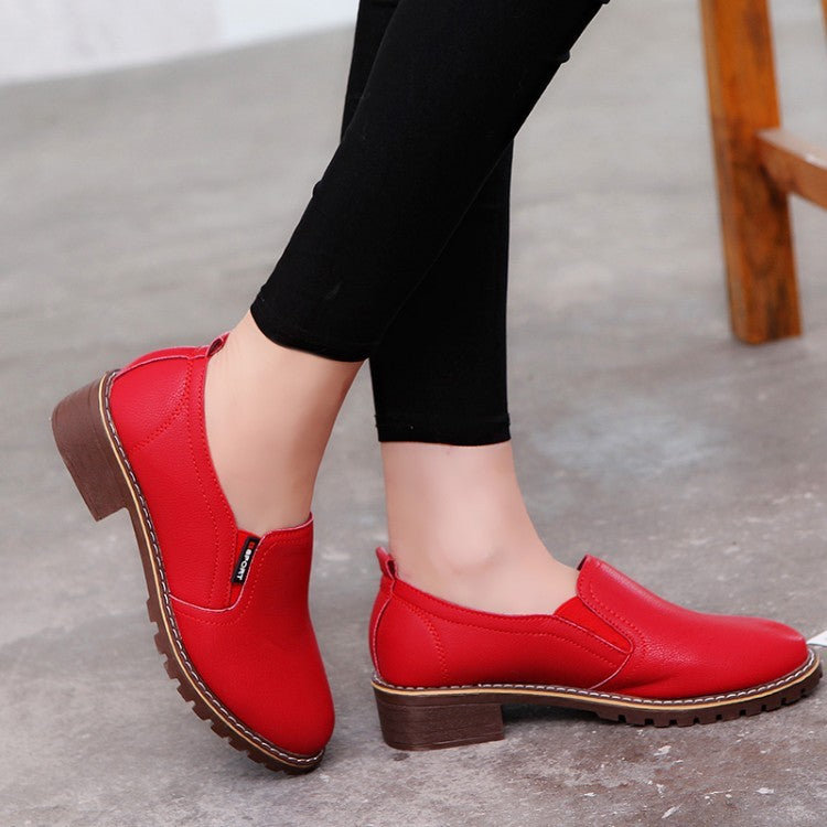 spring new ladies shoes Korean fashion single shoes Brock casual flat shoes