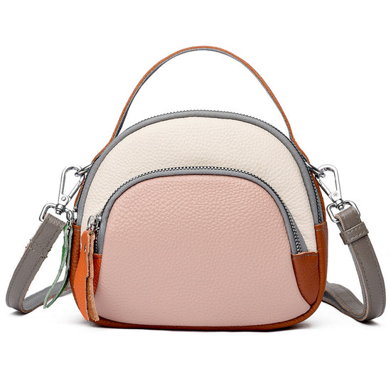 Hand-held Crossbody First Layer Cowhide Leather Single-shoulder Bag