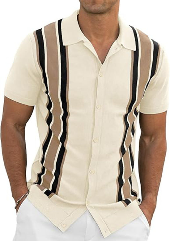 Summer New High-grade Short-sleeved Shirt For Men