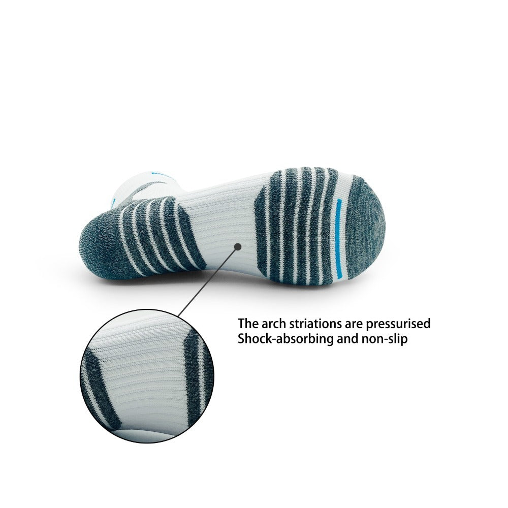 Padded Ankle Socks, 6 Pairs In A Pack. Sports Running Socks