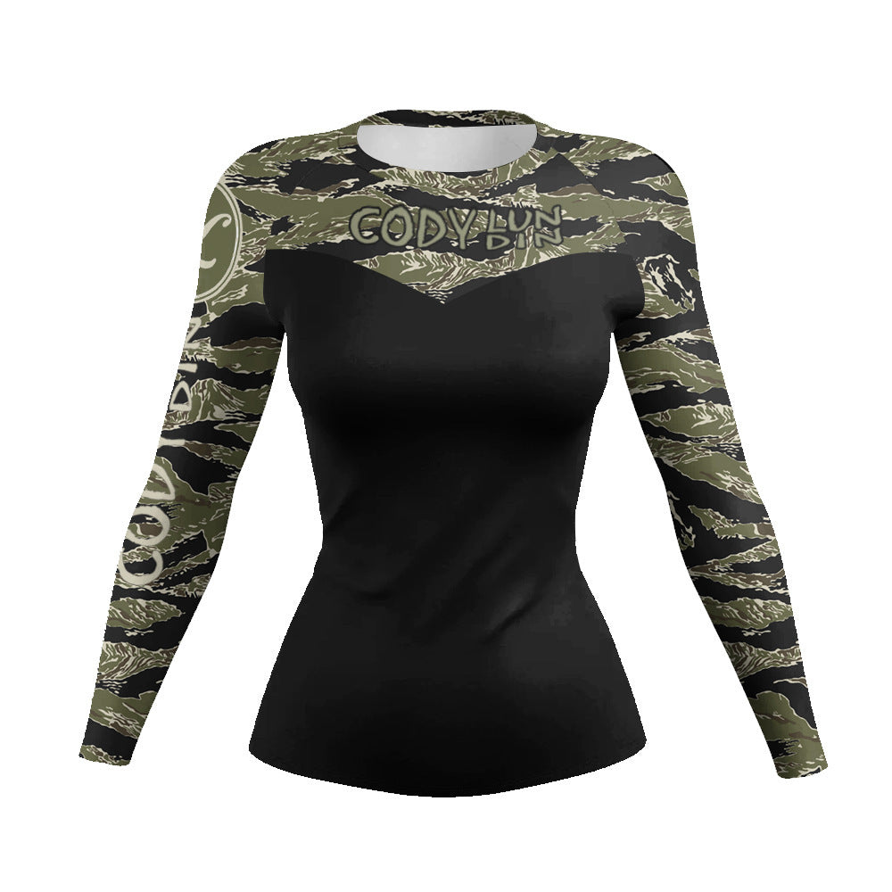 Women's Workout Clothes Slim Fit Clothes Long Sleeve Top
