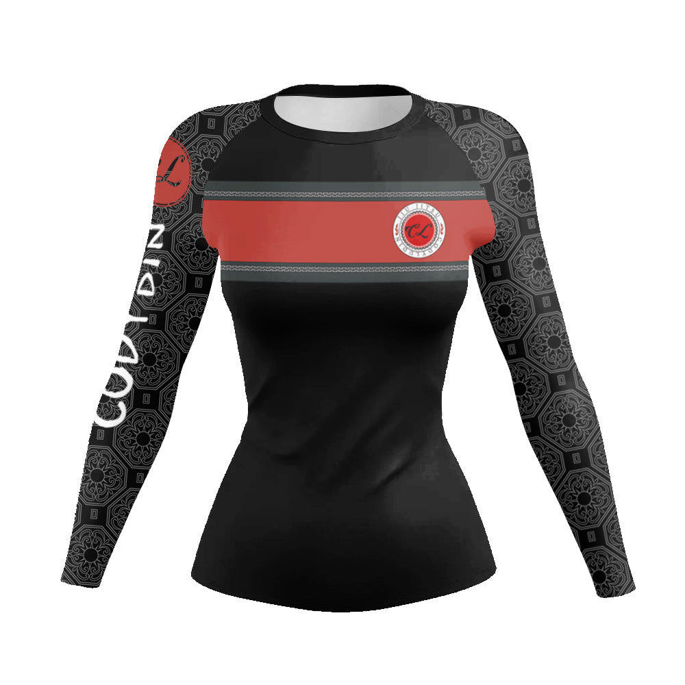 Women's Workout Clothes Slim Fit Clothes Long Sleeve Top