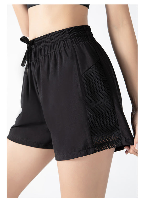 Quick-drying Running Fitness Yoga Pants Summer Mid-length