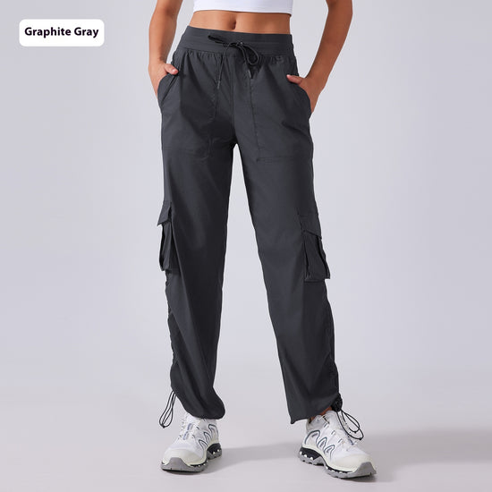 Multi-pocket Wide-leg Workwear Casual Pants
