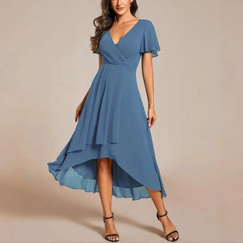 A- Line Mid-length Dress Women's Clothing