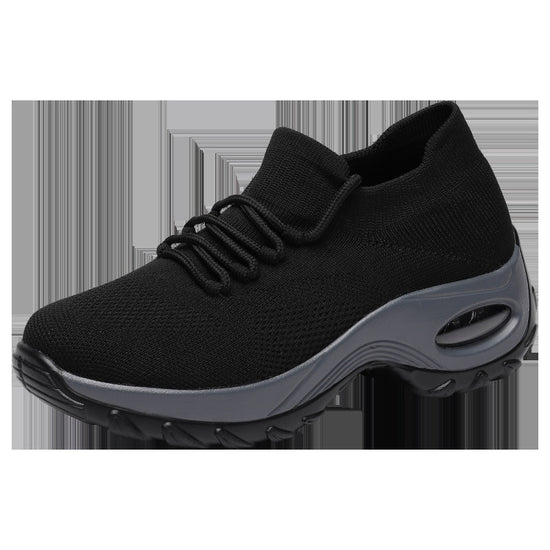 Sports Women Flying Knit Sock Shoes
