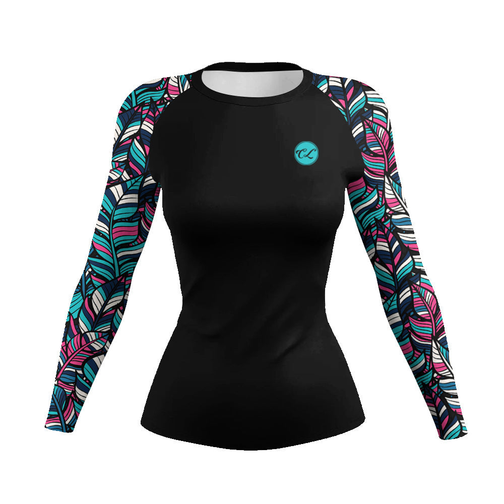 Women's Workout Clothes Slim Fit Clothes Long Sleeve Top