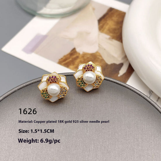 New Chinese Style Antique Pearl Earrings