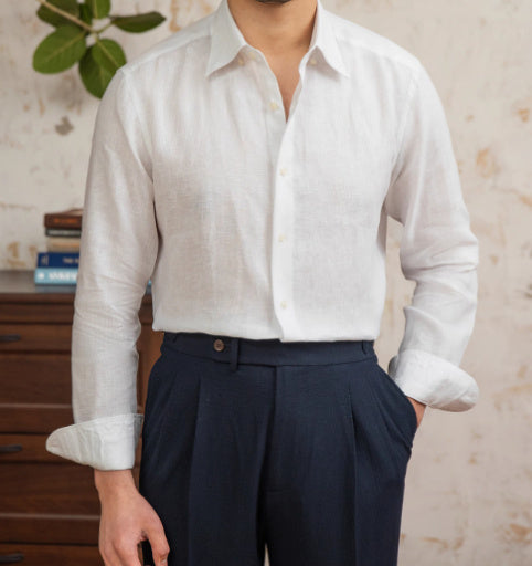 Linen Thin Long Sleeve Shirt