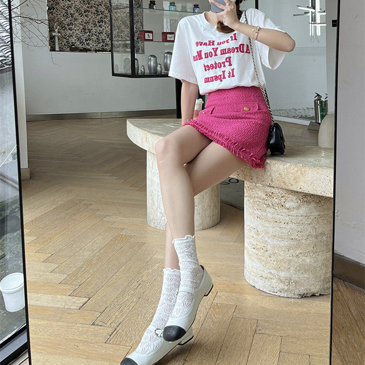 Women's Fashion Sleeveless Top Skirt Set
