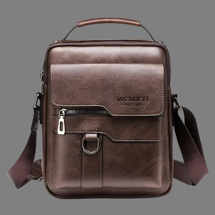 Men's Crossbody/Single Shoulder Retro Trendy Textured Bag