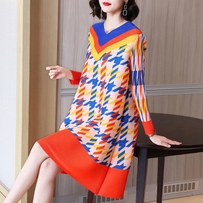 Ladies Fashion High End French Dress Spring Style