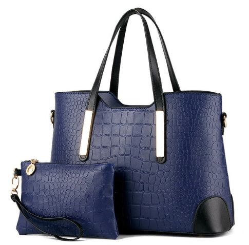 Female bag fashion color matching mother bag slung shoulder bag
