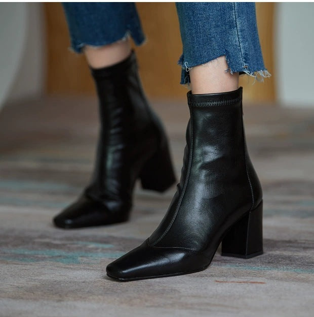 Children's Short Boots Autumn And Winter Single Boots