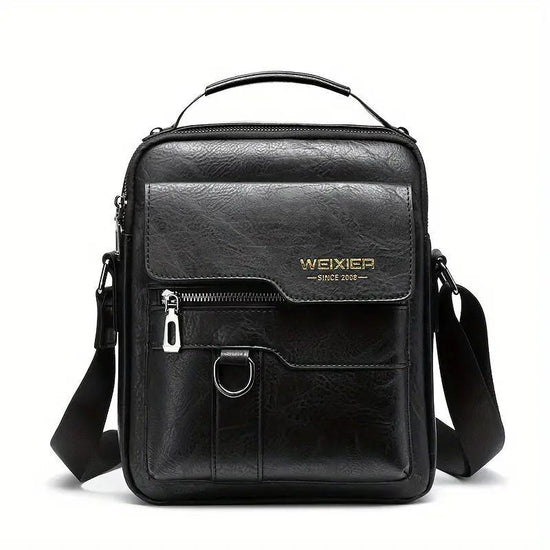 Men's Crossbody/Single Shoulder Retro Trendy Textured Bag