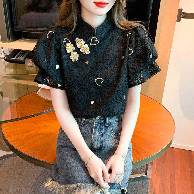Ladies Fashion Everything With Simple Blouse