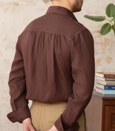 Breathable Casual Light Thin-piece Collar Shirt