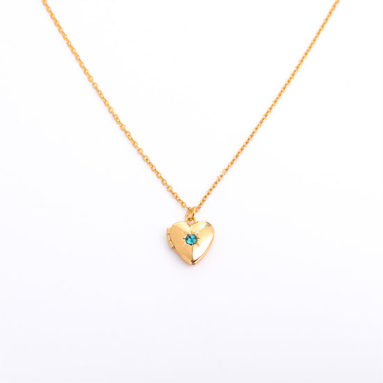 Fashion Love Heart Opening And Closing Album Titanium Steel Necklace