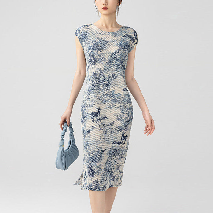 Women's New Chinese-style Light And Comfortable A- Line Skirt