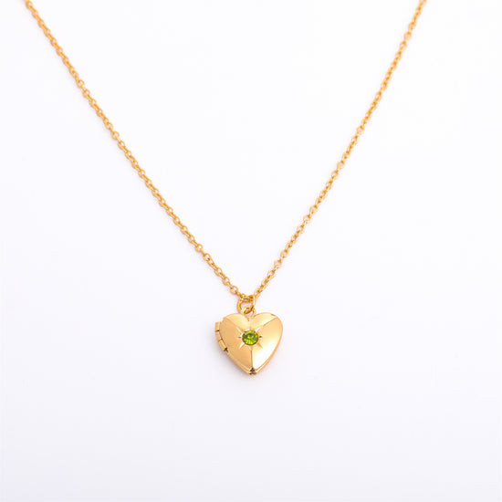 Fashion Love Heart Opening And Closing Album Titanium Steel Necklace