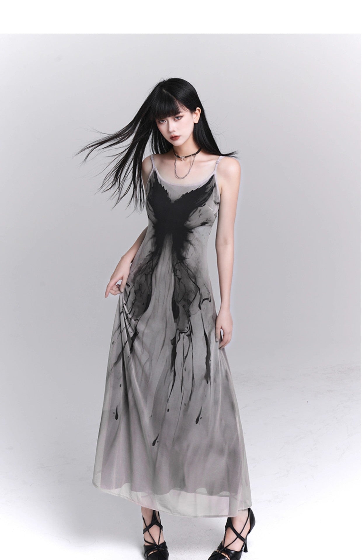 Women's Suspender Dress Cold Niche
