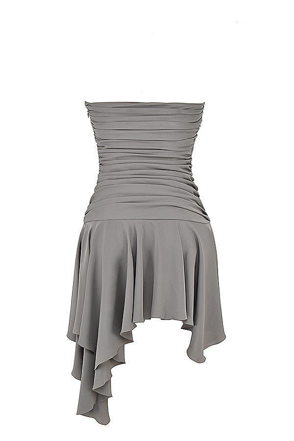 Irregular Sexy Chest-wrapped Dress