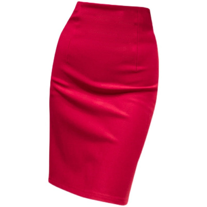 Versatile Slim Fit Fashion Casual Mid-length Business Hip-wrapped Dress