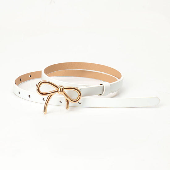Fashion All-match Bow Decorative Band Belt