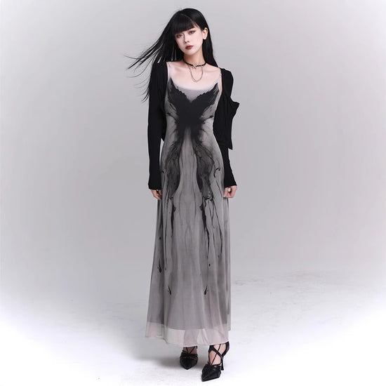 Women's Suspender Dress Cold Niche