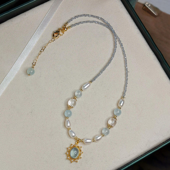 Beaded Asterism Refined Grace All-match Fashion Necklace