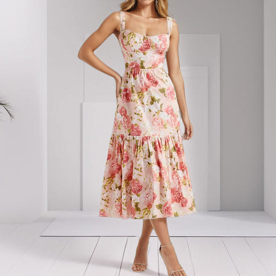 Women's Elegance Sleeveless Slim Fit Dress