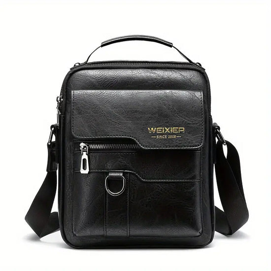 Men's Crossbody/Single Shoulder Retro Trendy Textured Bag