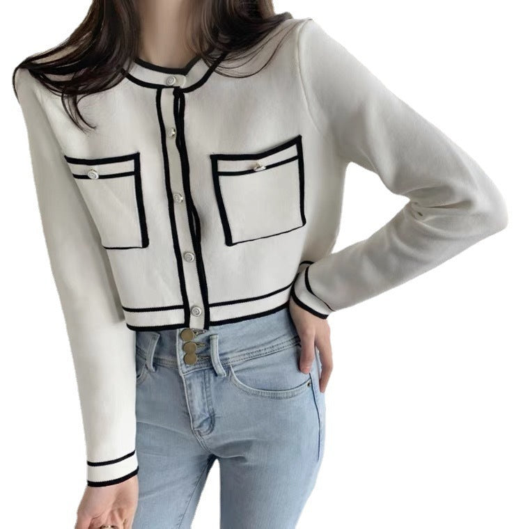 Short Knit Cardigan Thin Loose Loose Thin Sweater Coat Women