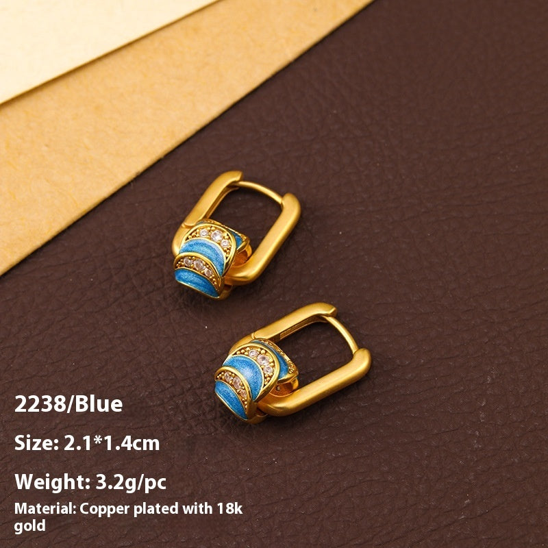 New Chinese Style Antique Pearl Earrings