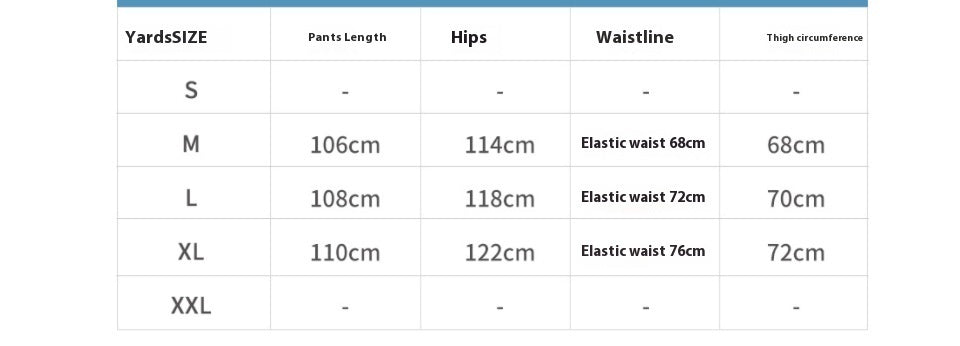 Sports Outdoor Loose Straight-leg Trousers