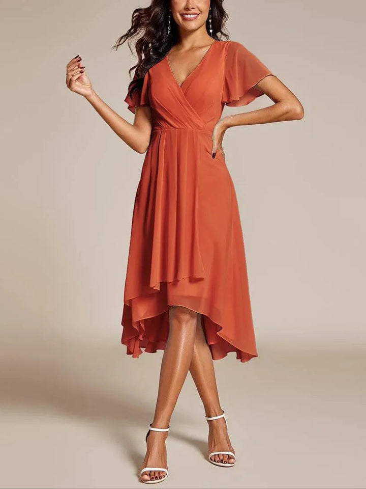 A- Line Mid-length Dress Women's Clothing