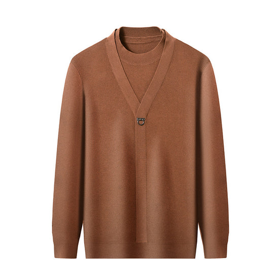 Men's Spring And Autumn Casual All-matching Tops