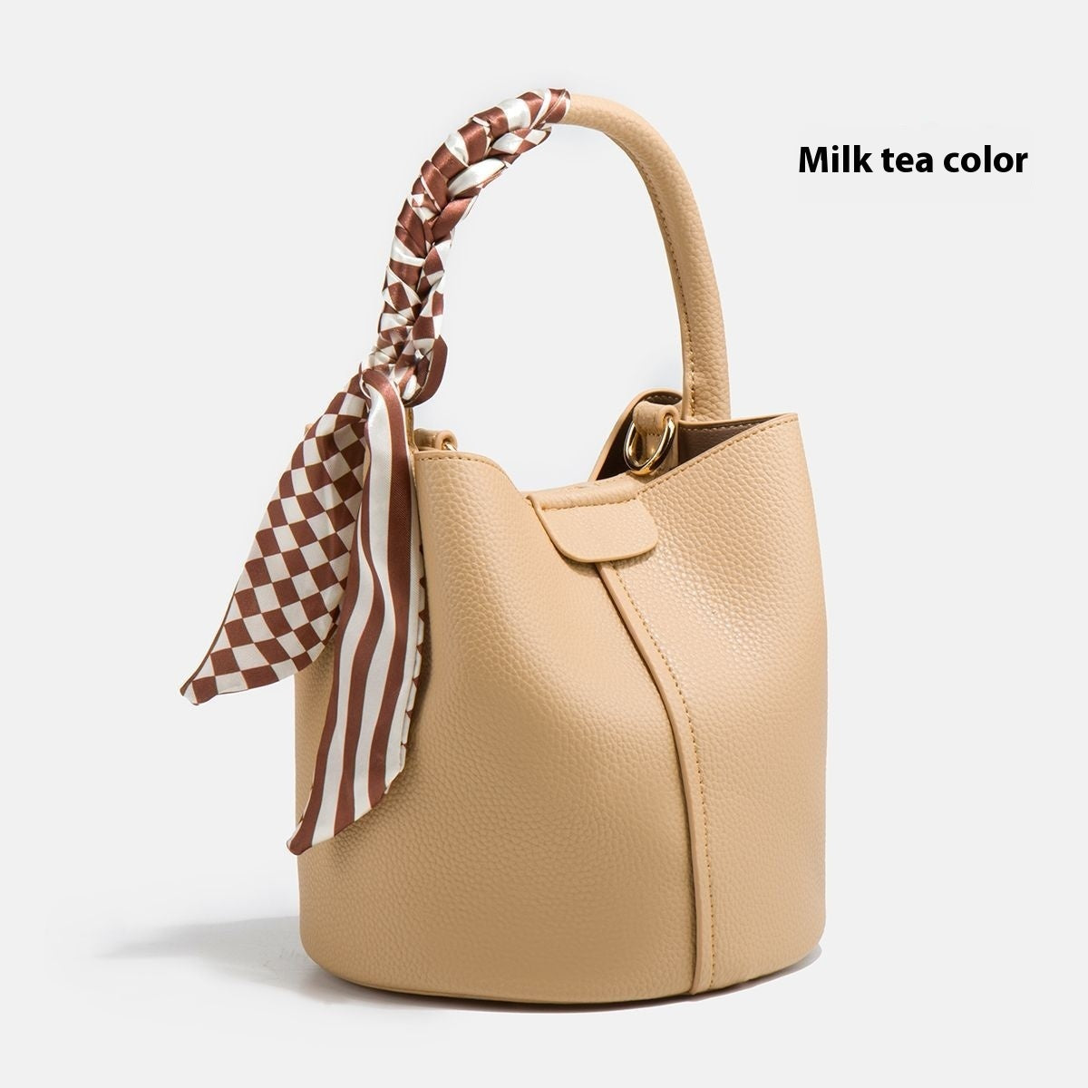 Simple Portable Bucket Bag For Women Summer New