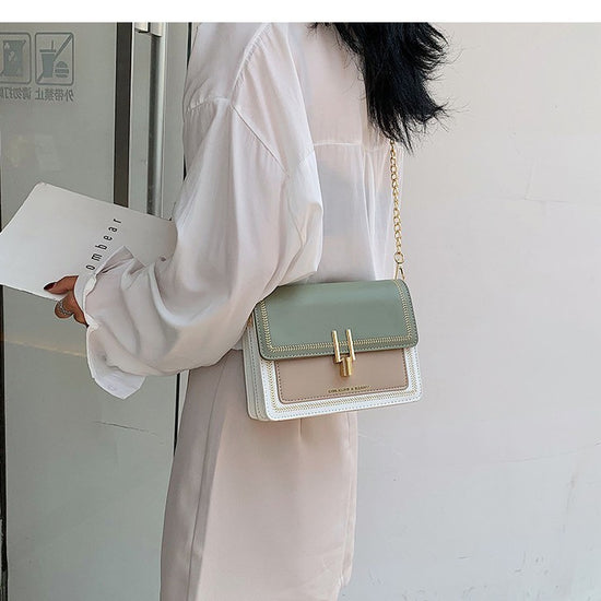 Niche Ins Internet Celebrity Women's Wide Strap Crossbody Bag