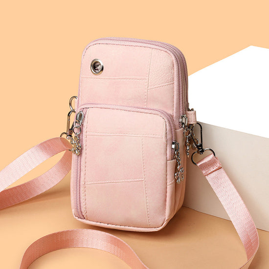 Stylish Simple And Versatile Mini Cell Phone Bag Vertical