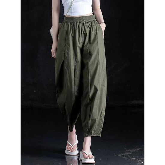 Lantern Women's Loose Harem Pants Thin