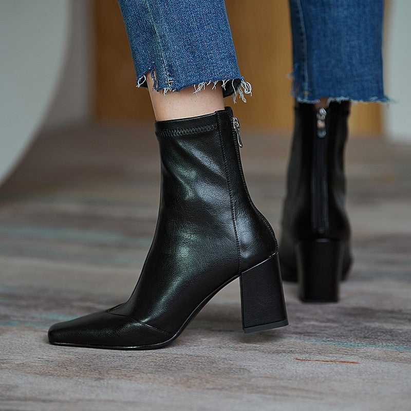Children's Short Boots Autumn And Winter Single Boots