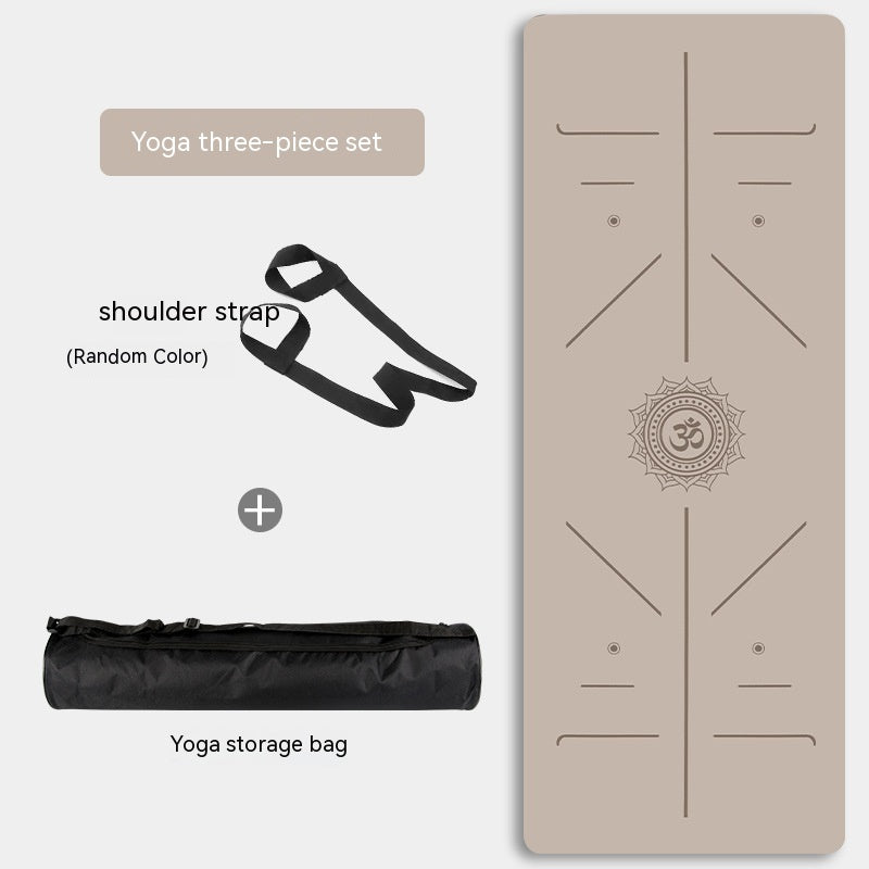 Natural Rubber Female Non-slip Professional Gymnastic Yoga Mat
