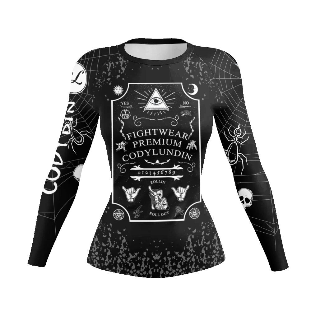 Women's Workout Clothes Slim Fit Clothes Long Sleeve Top