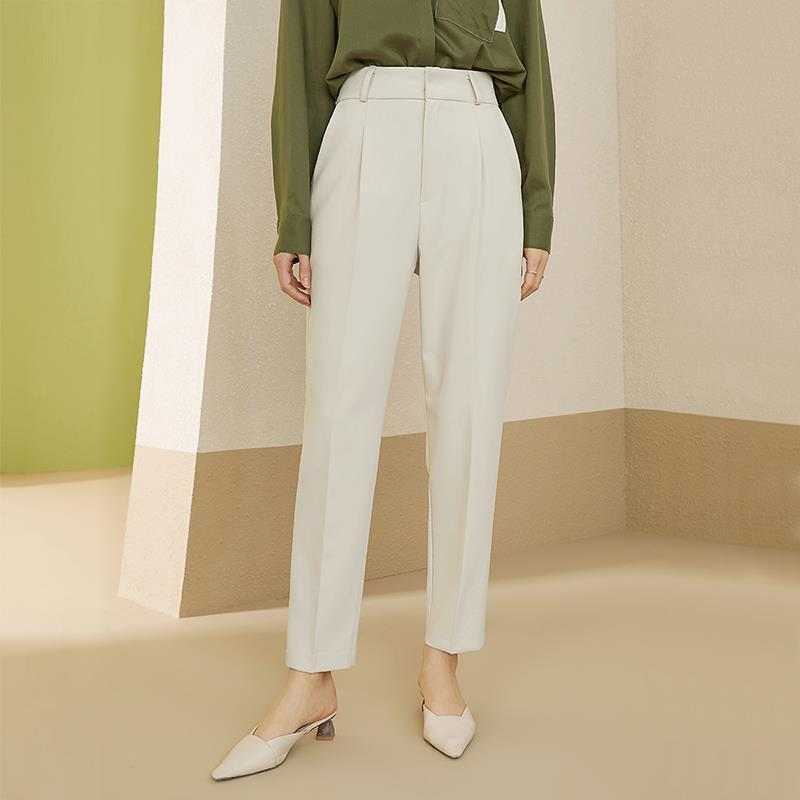 Straight Loose Drape Tapered Casual Pants