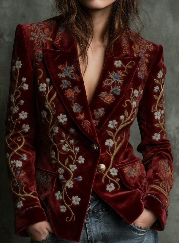 Casual Retro Stand Collar Coat