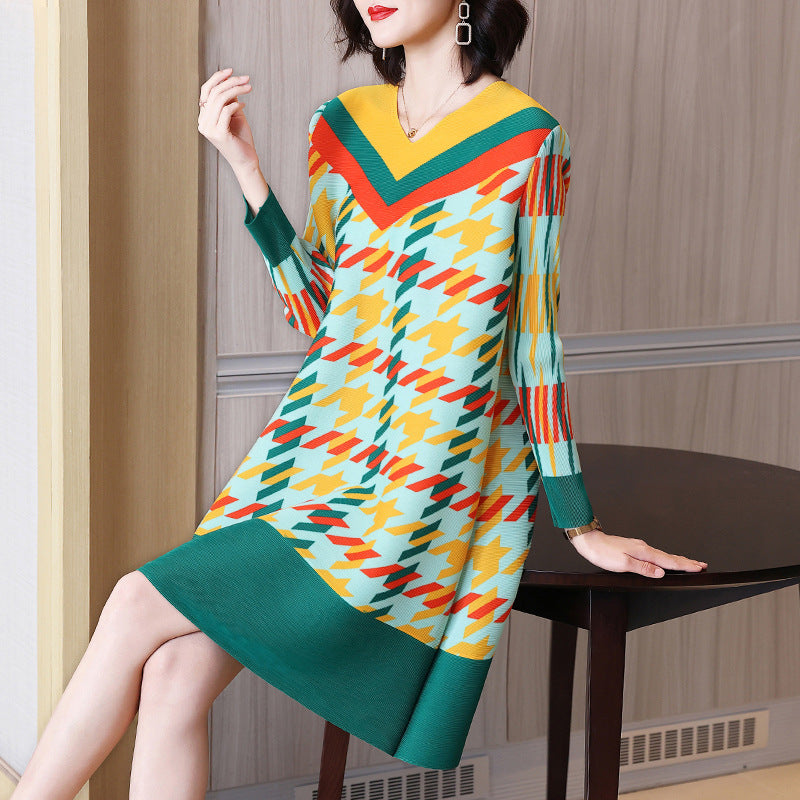 Ladies Fashion High End French Dress Spring Style
