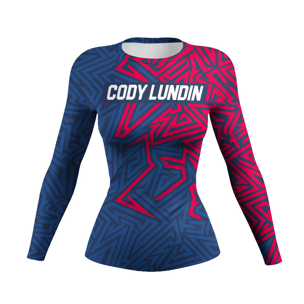 Women's Workout Clothes Slim Fit Clothes Long Sleeve Top