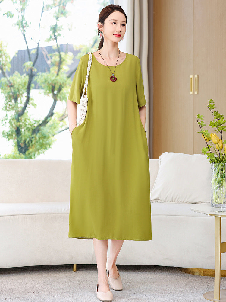 Middle-aged Mom Dress Homewear Outerwear